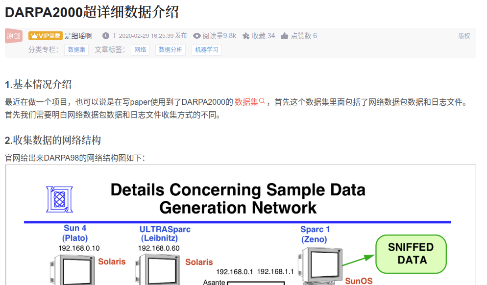 DARPA2000超详细数据介绍-棉花糖会员站