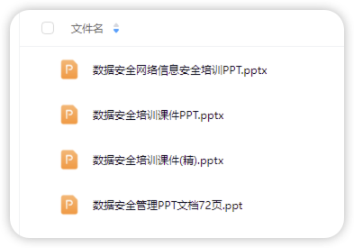 四份数据安全培训PPT-棉花糖会员站