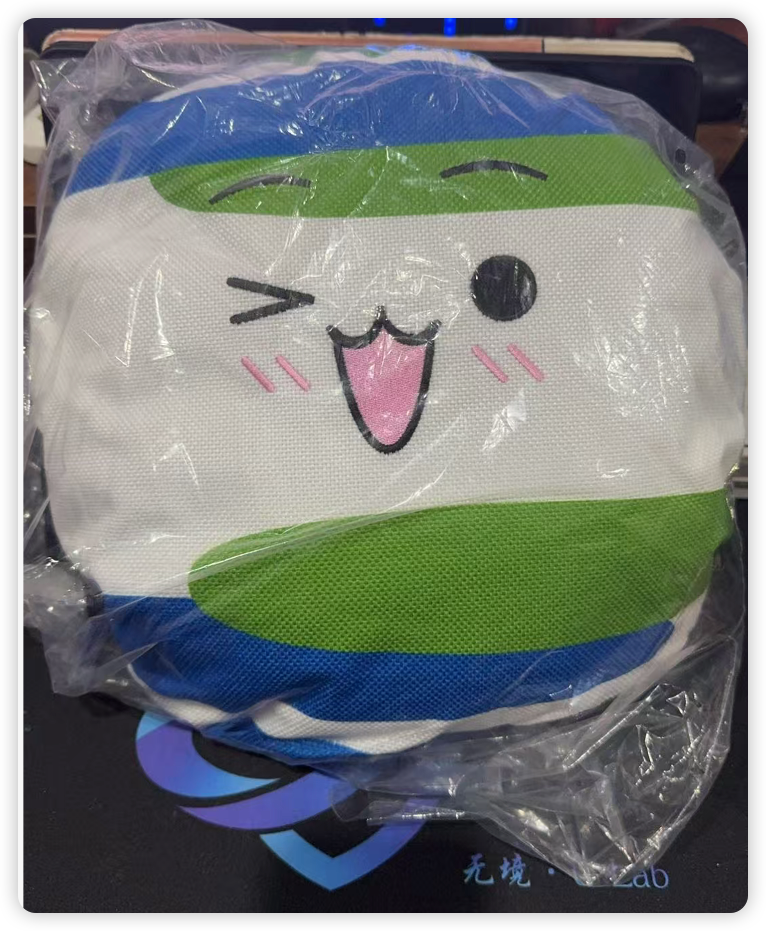 【奖品】深信服定制抱枕毯-棉花糖会员站