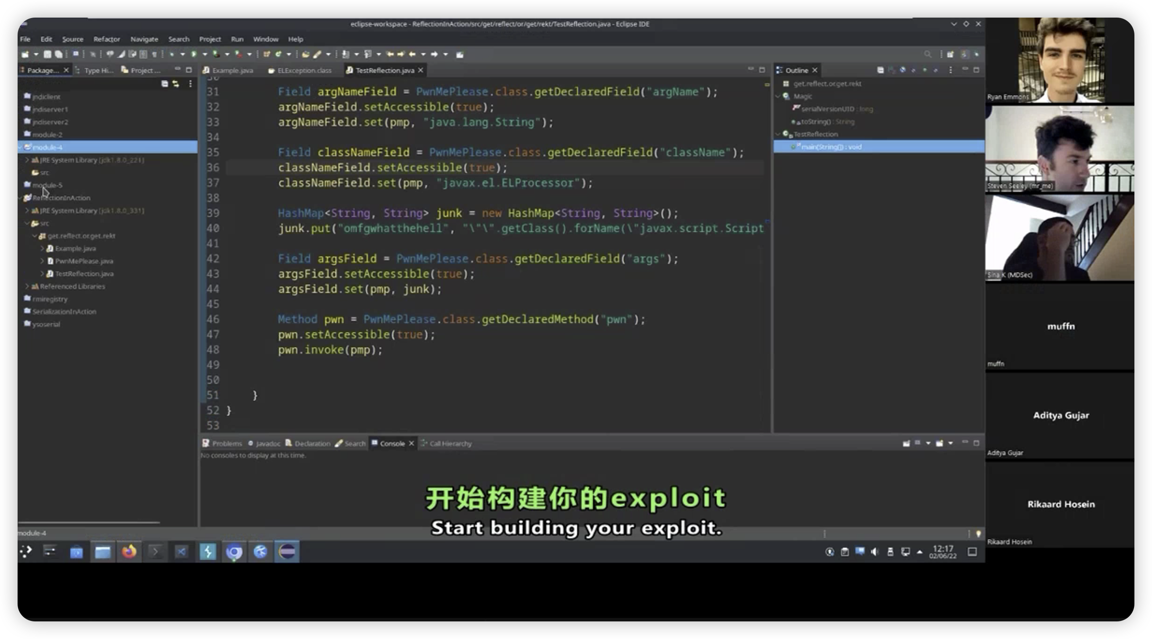 《源码启示——全栈Web攻防实战》中英双语字幕-棉花糖会员站
