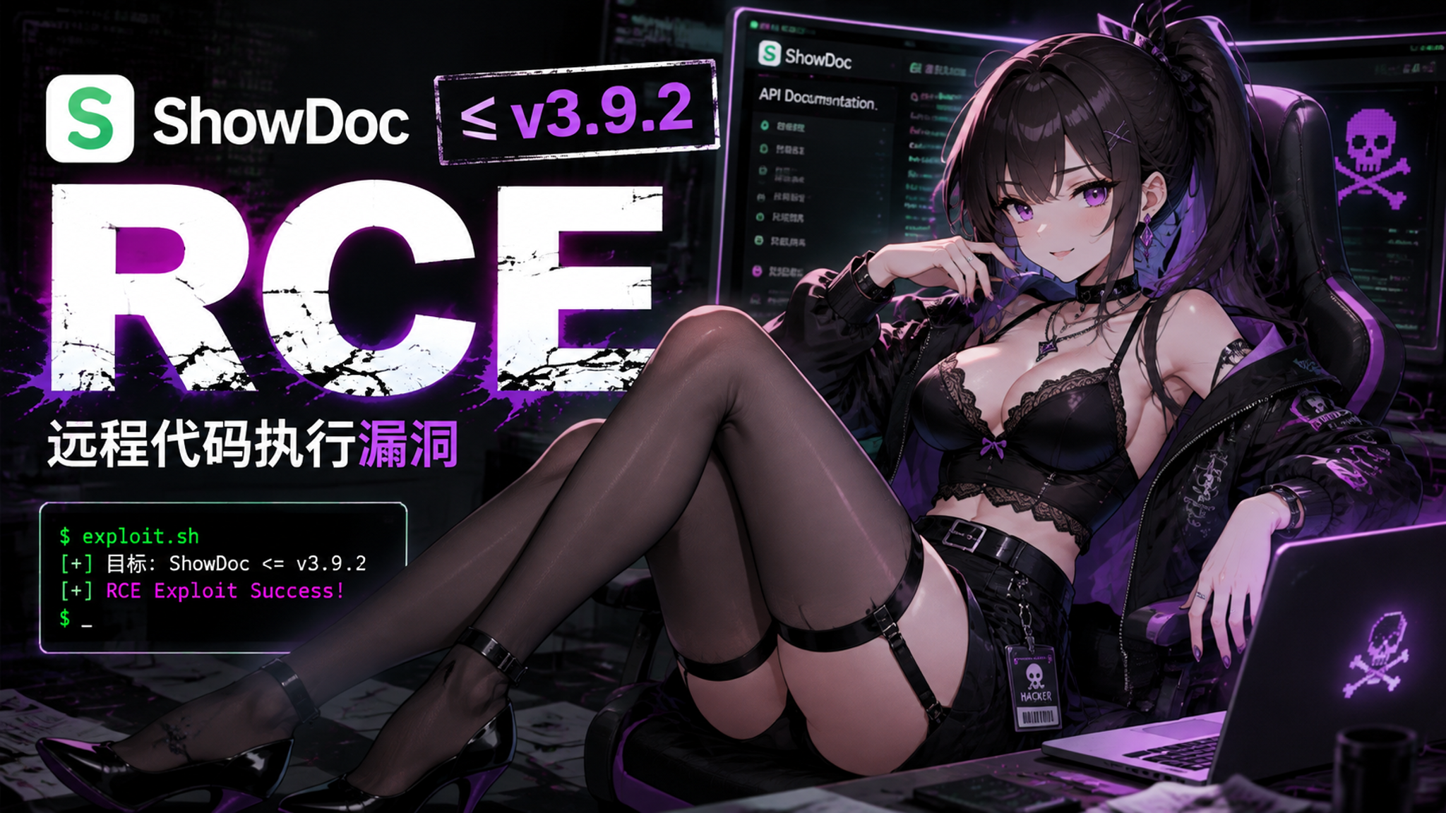 ShowDoc ≤ v3.9.2 RCE-棉花糖网络安全资源站